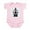 Petal Pink, variant on CafePress - Kendo Protector Infant Bodysuit - Baby Light Bodysuit, Size Newborn - 24 Months