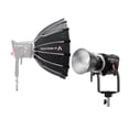 thumbnail image 1 of Luz LED LED Aputure Storm 400x, ajustable, blanca con softbox, 1 of 9