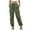 Green, variant on HNMKIU Cargo Pants for Women N Street Loose Fit with Adjustable Drawstrings And Straps Tapered Ankle Casual Trousers for Women Black,L