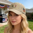 thumbnail image 3 of United States 250th Anniversary Hat - 250th Anniversary USA Hat, Embroidered Patriotic Theme Unisex Adjustable Commemorative Baseball Cap for Men & Women (Multiple Styles Available), 3 of 6
