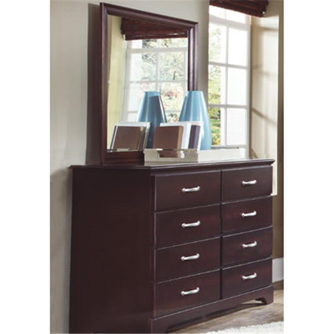 Carolina Furniture Works 475800 Dresser Tall 8 Drawer Espresso