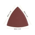thumbnail image 2 of Unique Bargains 60 Packs 800/1000/1200 Grits 80mm Aluminum Oxide Triangular Sandpaper Sanding Pads, 2 of 6