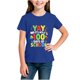 thumbnail image 5 of Blusas y camisas de manga corta con cuello redondo, moda de verano y primavera, para niños, cuello redondo, manga corta, temporada escolar, camiseta estampada, blusa de poliéster para niños, 5 of 5