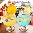 thumbnail image 3 of QZS Natural Dried Pressed Edible Flowers,Set of 48 Durable Cake Topper Decorating,Portable Dried Mix Viola Tricolor for Cupcake Toppers,Cocktails, 3 of 6