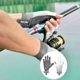 thumbnail image 4 of Demi-Gants de Cyclisme Sport Golf pour la Pêche Gris M, 4 of 8