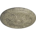 thumbnail image 3 of Ekena Millwork 16 7/8"OD x 5/8"P Vienna Ceiling Medallion (Fits Canopies up to 3 1/4"), Hand-Painted Castle Stone Crackle, 3 of 6