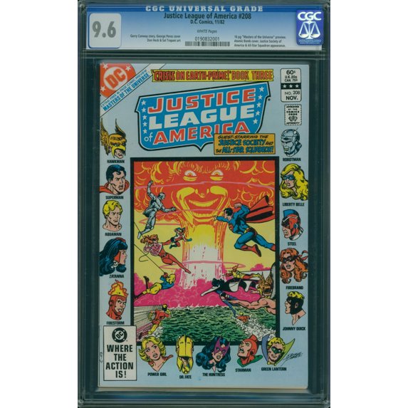 Justice League of America #208 - CGC 9.6 Comic Book