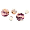 thumbnail image 2 of Designart "River In The Redend Point Canyon IV" Abstract Liquid Ink Metal Wall Art Set of 5 Piece, 2 of 5