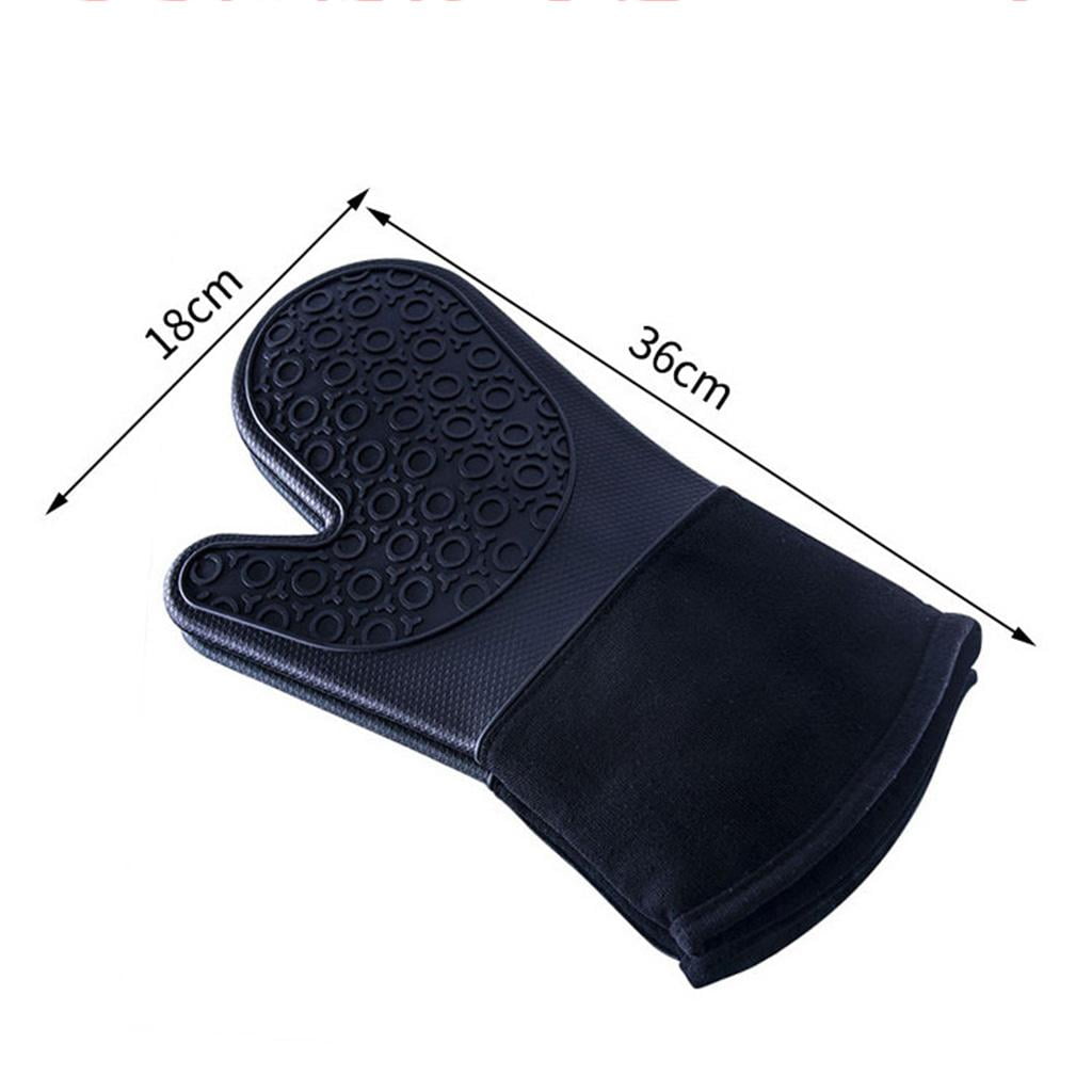 Fiocias Loviver 4 Oven Mitts and Pot Holders 230 Degree Gloves Waterproof Kitchen Gloves