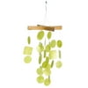Woodstock Windchimes Mini Capiz Chime Lime Green, Wind Chimes For Outside, Wind Chimes For Garden, Patio, and Outdoor Décor, 12"L