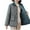 01 Green, variant on Womens Jacket Temperament Collar Lightweight Puffer Jackets Casual Winter Coat with Pockets