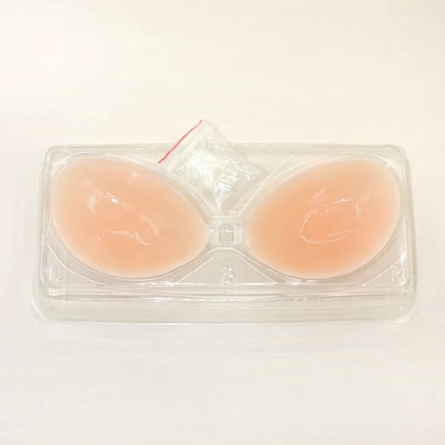 Adhesivo invisible de silicona para el pecho Sujetador de silicona Adhesivo anti-luz Adhesivo para el pecho Adhesivo push-up de silicona Adhesivo push-up para el pecho