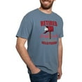 thumbnail image 4 of CafePress - Retired Postal Worker Funny Postman Hello T Shirt - Mens Comfort Colors Shirt, 4 of 5