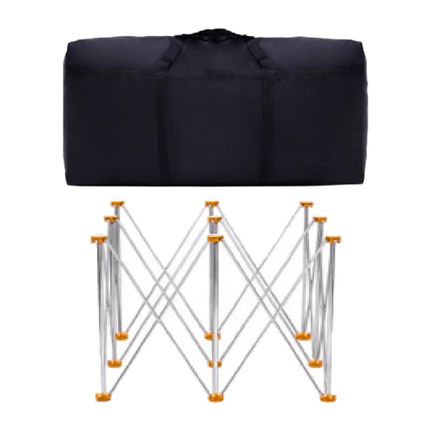 Soporte de trabajo portátil Incluye bolsa de almacenamiento Multifuncional Estable Plegable 9 piernas