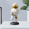 thumbnail image 4 of Bonita estatua de astronauta de resina, modelo artesanal, escultura de figura de astronauta del espacio exterior 285x16x155 CM, 4 of 8
