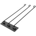 thumbnail image 4 of Towel Bathroom Holder Rack Hanger Wall Bar Hand Bath Swing Bars Rod Ring Toilet Paper Racks Hanging Stand Swivel Arm, 4 of 9