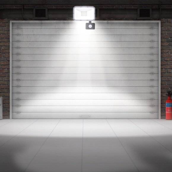 Outdoor Flood Light IP67 Waterproof Light and Motion Sensor Security Light for Courtyard Garden