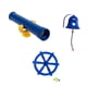 thumbnail image 2 of Accesorios para : telescopio de juguete, actividades de juego de rol versátiles, accesorios para casas en los árboles y patios Azul, 2 of 8