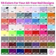 thumbnail image 2 of Kit de esmaltes de uñas en gel Beetles Color Enchantment con luz UV, 2 of 7