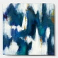 thumbnail image 1 of Designart Blue Glam Texture II Canvas Wall Art, 1 of 3