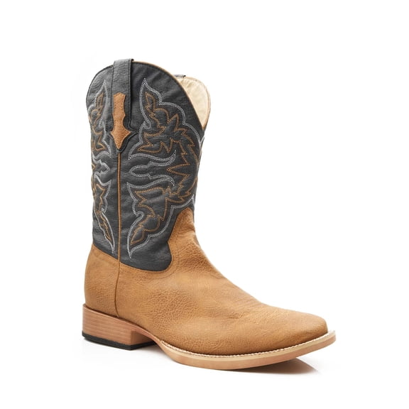 Roper Mens Cowboy Classic Square Toe Cowboy Mid Calf Boots
