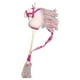 thumbnail image 2 of Juguete de caballo de poste divertido lindo portátil con decoración de poste divertido adorable peluche pasatiempo Rosa, 2 of 9