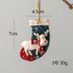 thumbnail image 1 of Colgante de resina de Papá Noel, muñeco de nieve, hombre de jengibre, decoración de árbol de Navidad, adornos DIY, juguetes para niños, Noel Kerst 2023, 1 of 4