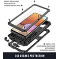thumbnail image 5 of Metal Case for Samsung Galaxy A32 4g Withkickstand Shockproofheavy Glass Screen Protector 360 Full Body Protective Cover, 5 of 5