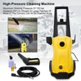 thumbnail image 5 of Lavadora de coches de alta presión (2000W, 150bar) para lavado en húmedo, pistola de agua de alta presión para lavado de coches y uso doméstico, 5 of 5