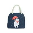 thumbnail image 1 of keepw Polyester Stylish For Home And Office - Large Capacity Large Capacity Design Lunch Bags For Women Table navy blue 1 1Set, 1 of 6