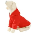 thumbnail image 6 of harmtty Pet Sweatshirt Soft Warm Hooded Winter Cat Dog Clothes Christmas,Red, 6 of 8