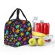 thumbnail image 5 of Disketp Colorful Dinosaur Bolsa Térmica para Almuerzo para Hombre y Mujer, Ideal para Trabajo, Senderismo y Picnic, 5 of 8