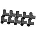 thumbnail image 3 of 10 Uds Accesorios de Tubería de 3 Vías Accesorios de Codo de PVC Conector de Tubería de PVC Conector en T de Plástico de PVC Conector de Esquina de Codo 25mm de Diámetro ANGGREK Otros, 3 of 8