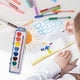 thumbnail image 5 of Set de acuarela con forma de corazón | 8 colores de pigmento sólido con pincel | Caja cuadrada portátil para niños, estudiantes y principiantes | Materiales de arte fáciles de usar para la escuela y, 5 of 7