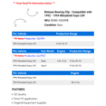 thumbnail image 2 of Release Bearing Clip - Compatible with 1992 - 1994 Mitsubishi Expo LRV 1993, 2 of 2