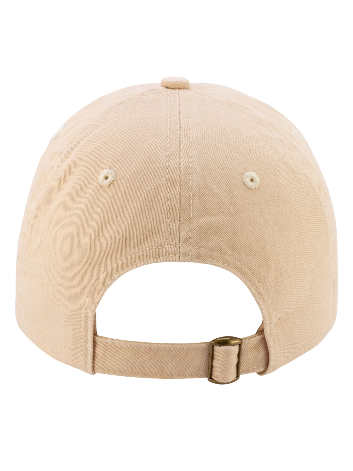 Time and Tru Solid Baseball Hat- Light Cappuccino