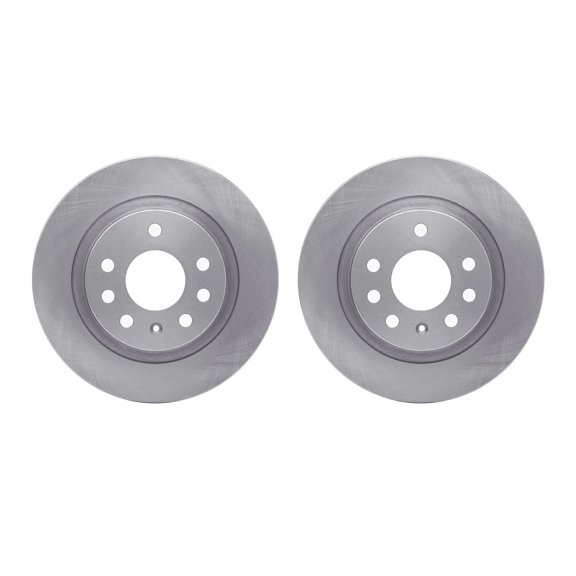 Dynamic Friction Company Rear Brake Rotors 6002-65017