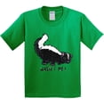 thumbnail image 3 of Inktastic Animals Cute Skunk Wasn't Me Youth T-Shirt, 3 of 5