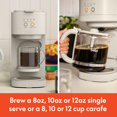 thumbnail image 5 of BELLA VersaBrew 2-in-1 Coffee Maker, K-Cup Compatible, Single Serve & 12-Cup Carafe Brewer, Iced Coffee Function, 61oz Water Reservoir, Oatmilk, 5 of 8