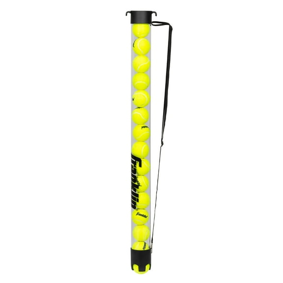 Franklin Sports Tennis   Padel Ball Hopper Tube - (15) Tennis Ball Picker Upper Tube - Tennis   Padel Ball Hopper   Picker for Quick Pickup   Storage - Tennis   Padel Equipment - Balls Not Included