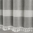 thumbnail image 6 of Lush Decor Tucker Stripe Window Curtain Panels - Gray - 84 X 40, 6 of 11