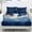 Cute Cat Starry Night, variant on Xixirimido Butterflies White Print 3Pcs Fitted Sheet Set Soft Bed Sheet with 2 Pillowcases Wrinkle Resistant Bedding Set Breathable Mattress Sheets, Queen Size