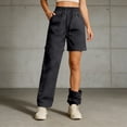 thumbnail image 3 of Resicozy Hiking Pants Women Convertible Lightweight Zip Off Pants Casual Fashion Outdoor Stretch Pants with Pocket Black XL, 3 of 10