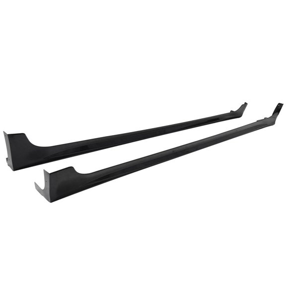 Side Skirts Compatible With 2012-2015 Honda Civic, 9Th 4Dr Side Skirts Rocker Panels Pair -Abs By Ikon Motorsports, 2013 2014
