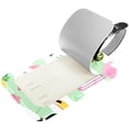thumbnail image 2 of Square 2Pack PU Leather Flamingo Cruise Luggage Tag with Privacy Cover and Name ID Tag for Travel Handbags Backpacks Luggage Tags, 2 of 6