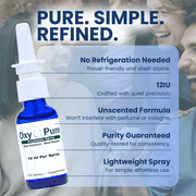 PherLuv - OxyPure Confidence Spray - Unscented Body Mist - 1 Pack