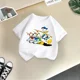 thumbnail image 3 of Marca Linda camiseta de algodón de verano para niños con el Pato Donald, linda y divertida camiseta de dibujos animados de Disney para niño y niña, ropa informal de moda para niños, 3 of 5