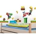 thumbnail image 4 of 2-pack Nintendo New Super Mario Bros Build a Scene Peel and Stick Wall Decal Bedroom Decor Decal Super Mario Sticker, 4 of 5