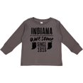 thumbnail image 3 of Inktastic Indiana Awesome Since 1816 Boys or Girls Long Sleeve Toddler T-Shirt, 3 of 5