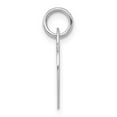 thumbnail image 2 of Finest GoldXWM524-11 14K White Gold Small Engravable Heart Pendant, 2 of 2
